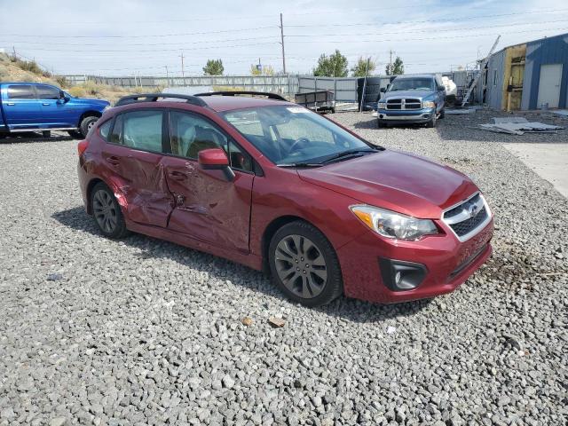  SUBARU IMPREZA 2014 Burgundy