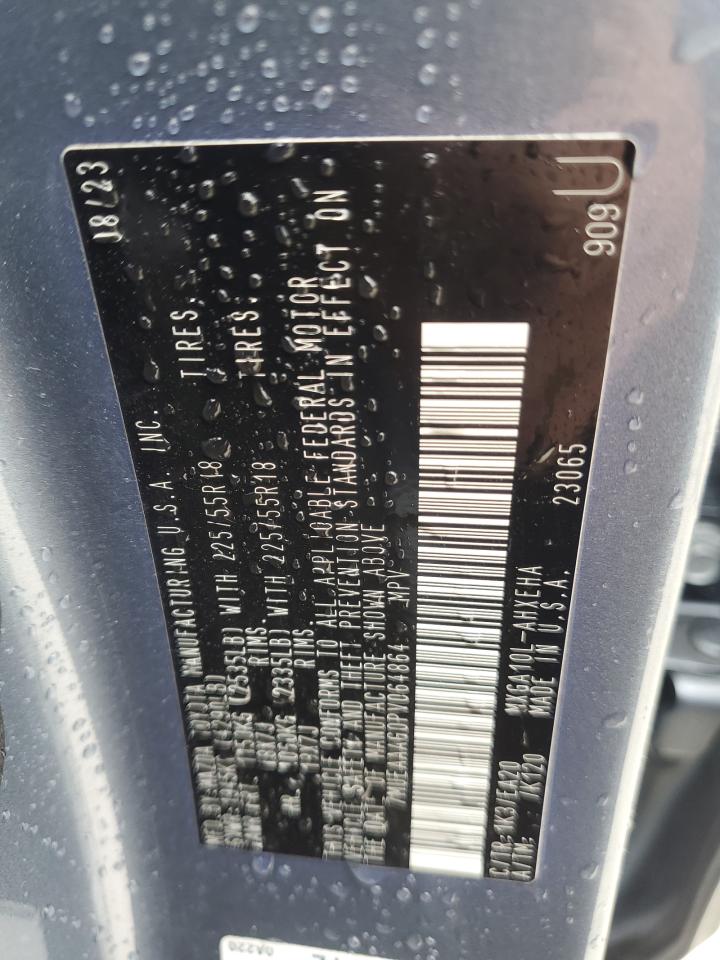 2023 Toyota Corolla Cross Xle VIN: 7MUEAAAG0PV064864 Lot: 84271395