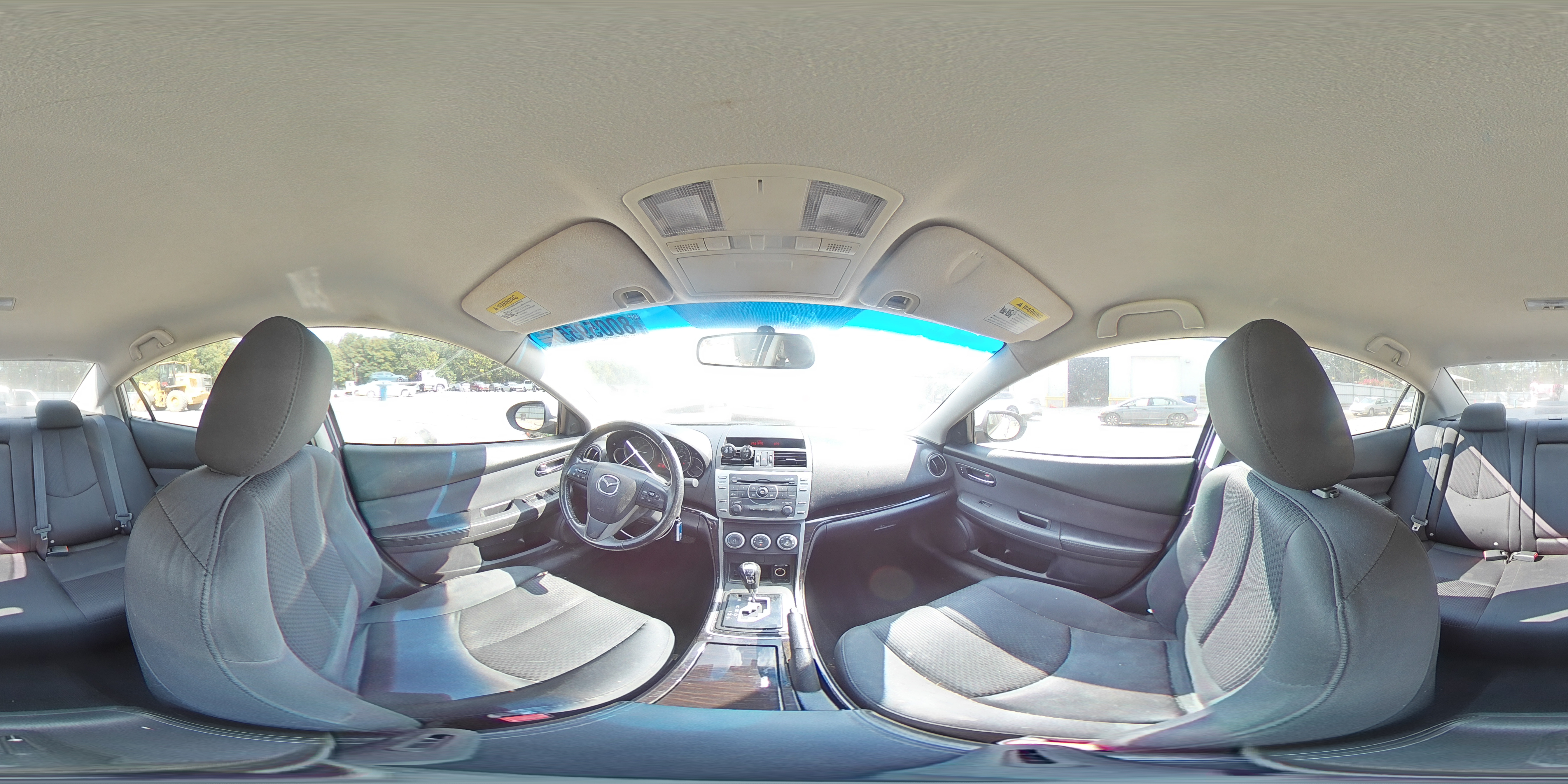 2012 Mazda 6 I VIN: 1YVHZ8DH2C5M11182 Lot: 80059555