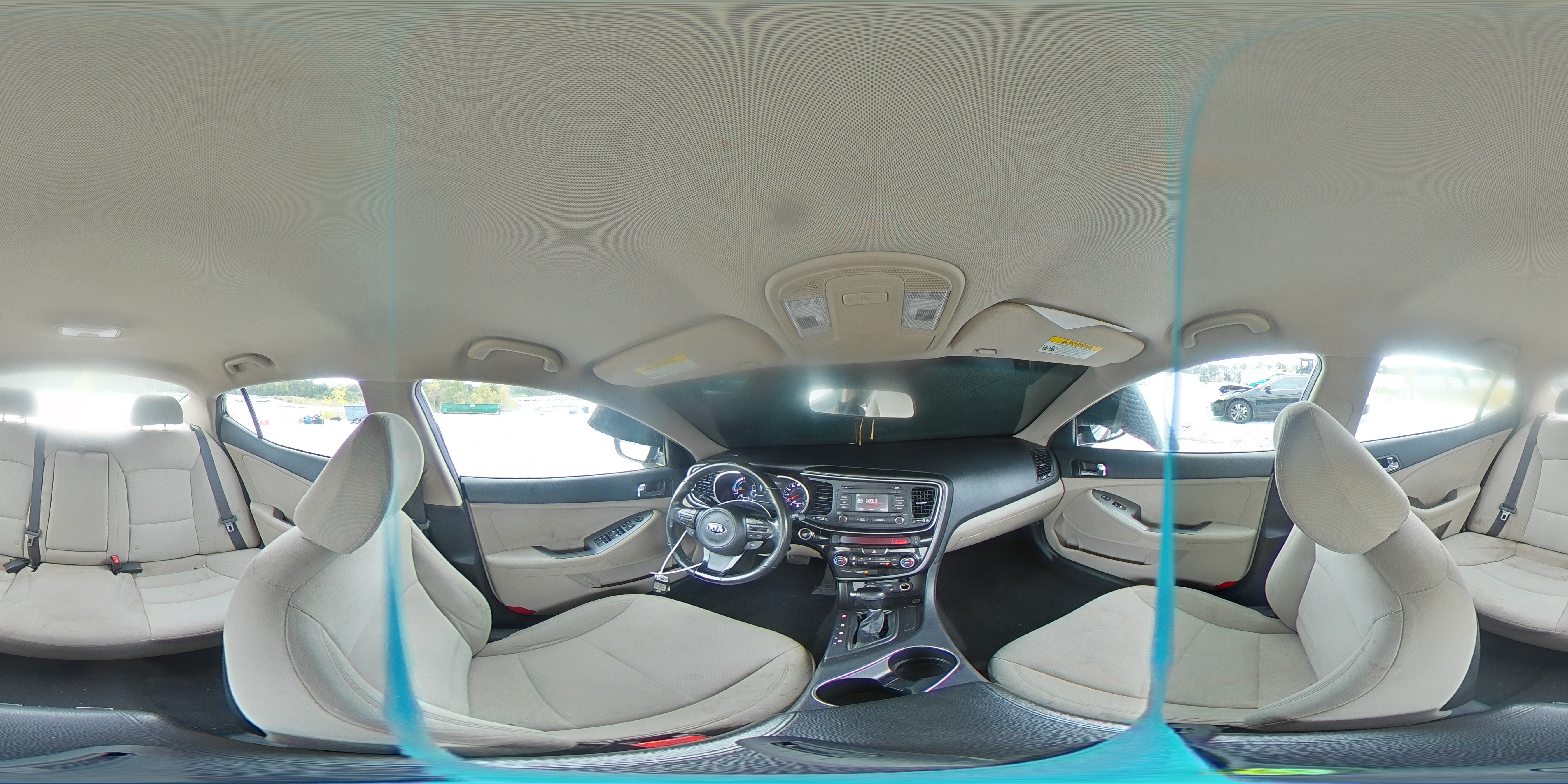 2014 Kia Optima Hybrid VIN: KNAGM4AD2E5062499 Lot: 81904545