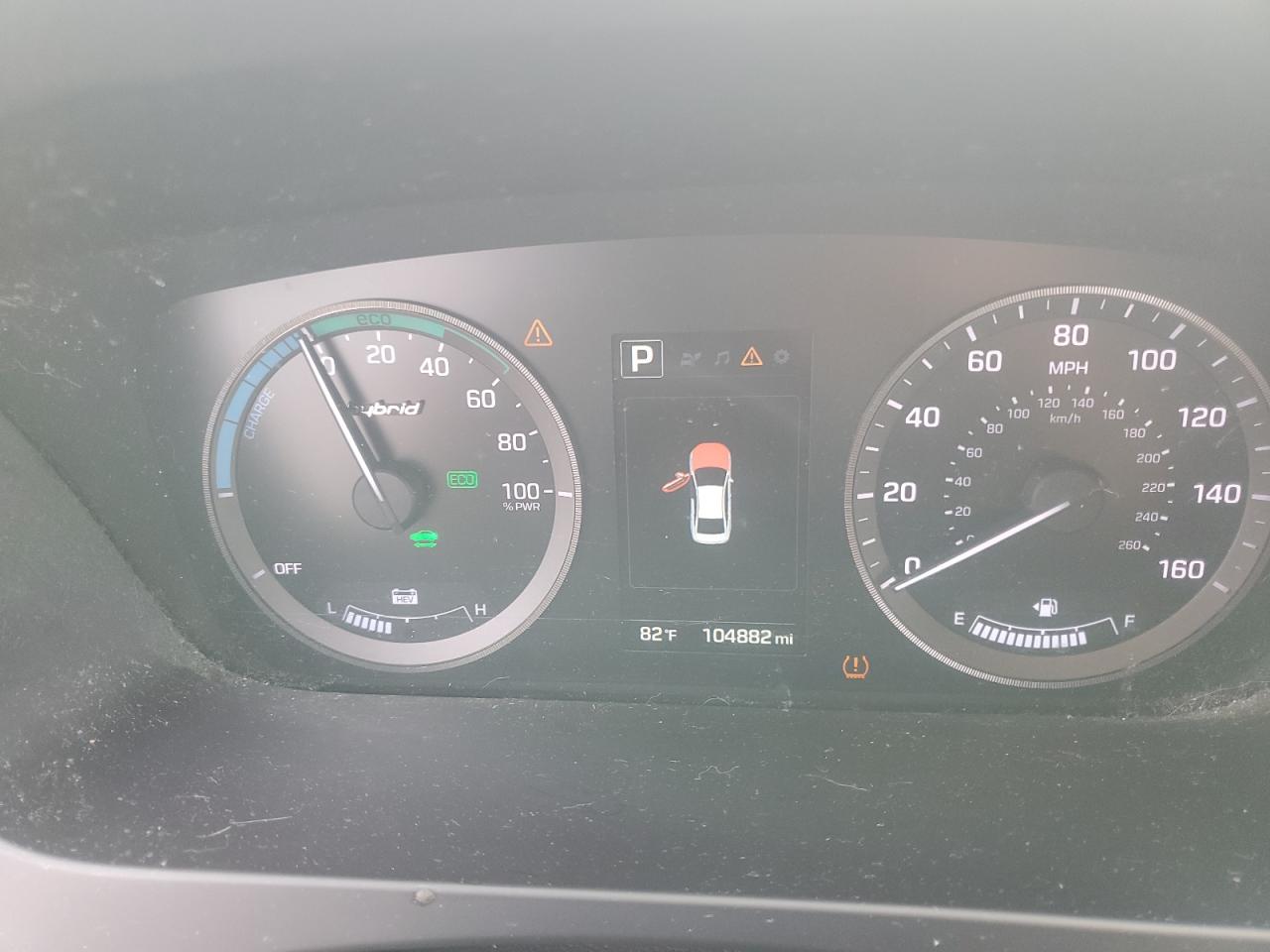 2017 Hyundai Sonata Hybrid VIN: KMHE24L16HA056246 Lot: 81127175