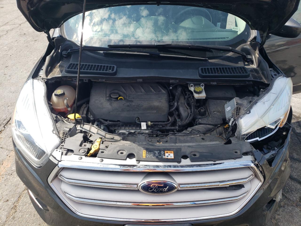2018 Ford Escape Sel VIN: 1FMCU9HD7JUB83626 Lot: 80127745