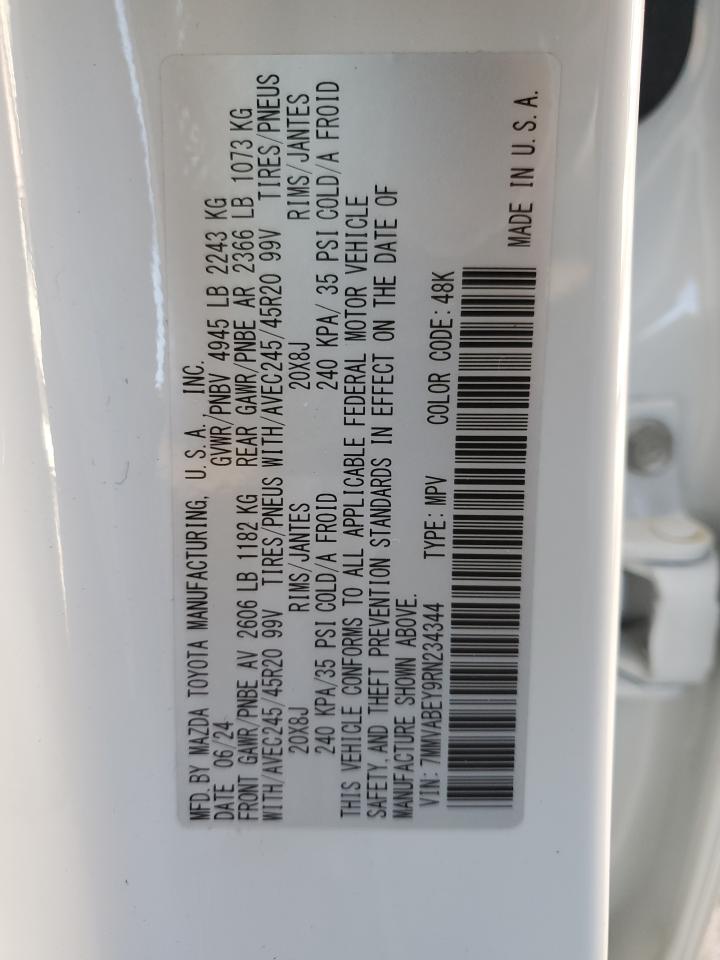 2024 Mazda Cx-50 Premium Plus VIN: 7MMVABEY9RN234344 Lot: 81331915