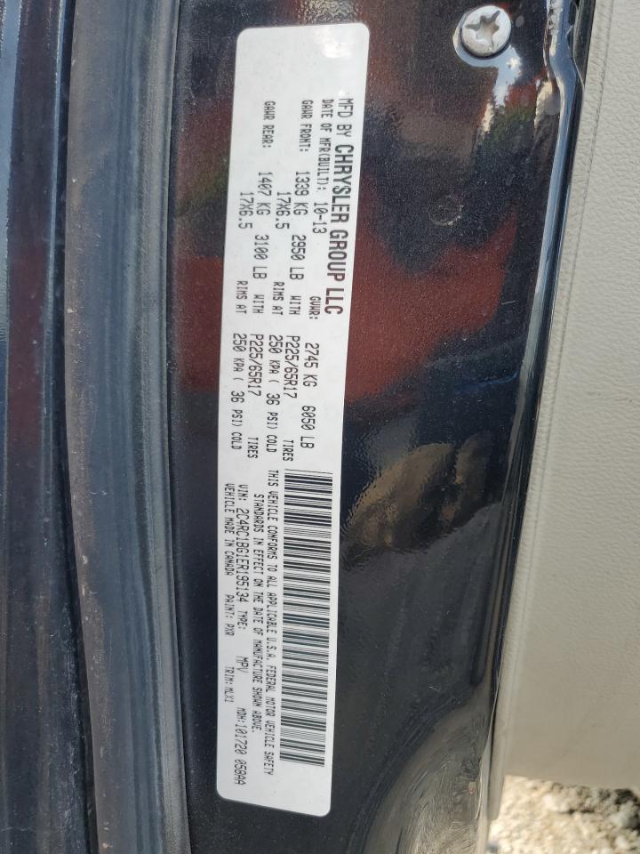 2014 Chrysler Town & Country Touring VIN: 2C4RC1BG1ER195134 Lot: 81517765