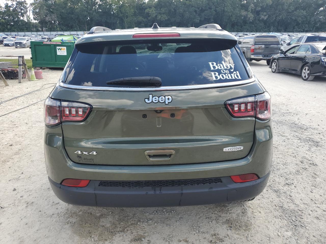 2021 Jeep Compass Latitude VIN: 3C4NJDBB8MT524725 Lot: 80820475