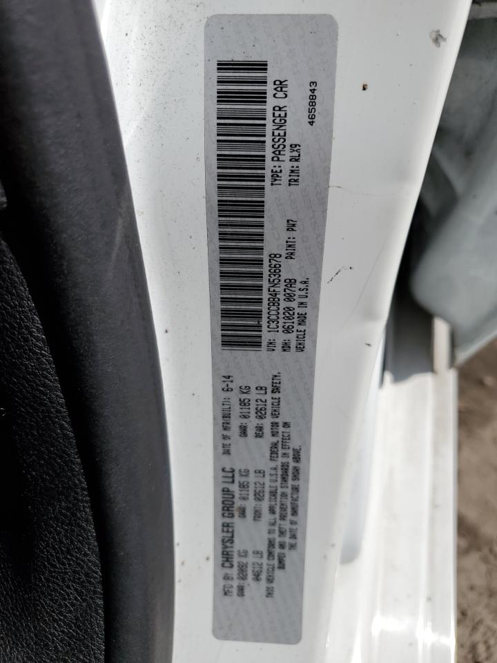 2015 Chrysler 200 S VIN: 1C3CCCBB4FN536678 Lot: 81871915