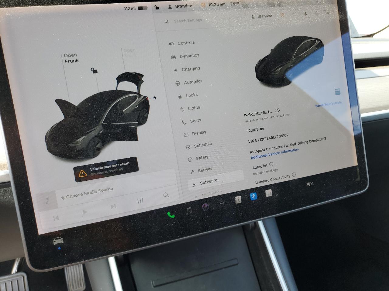 2020 Tesla Model 3 VIN: 5YJ3E1EA9LF705102 Lot: 80269495