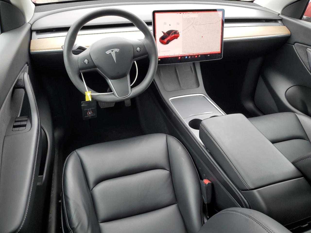 2022 Tesla Model Y VIN: 7SAYGDEE0NF317153 Lot: 71710355