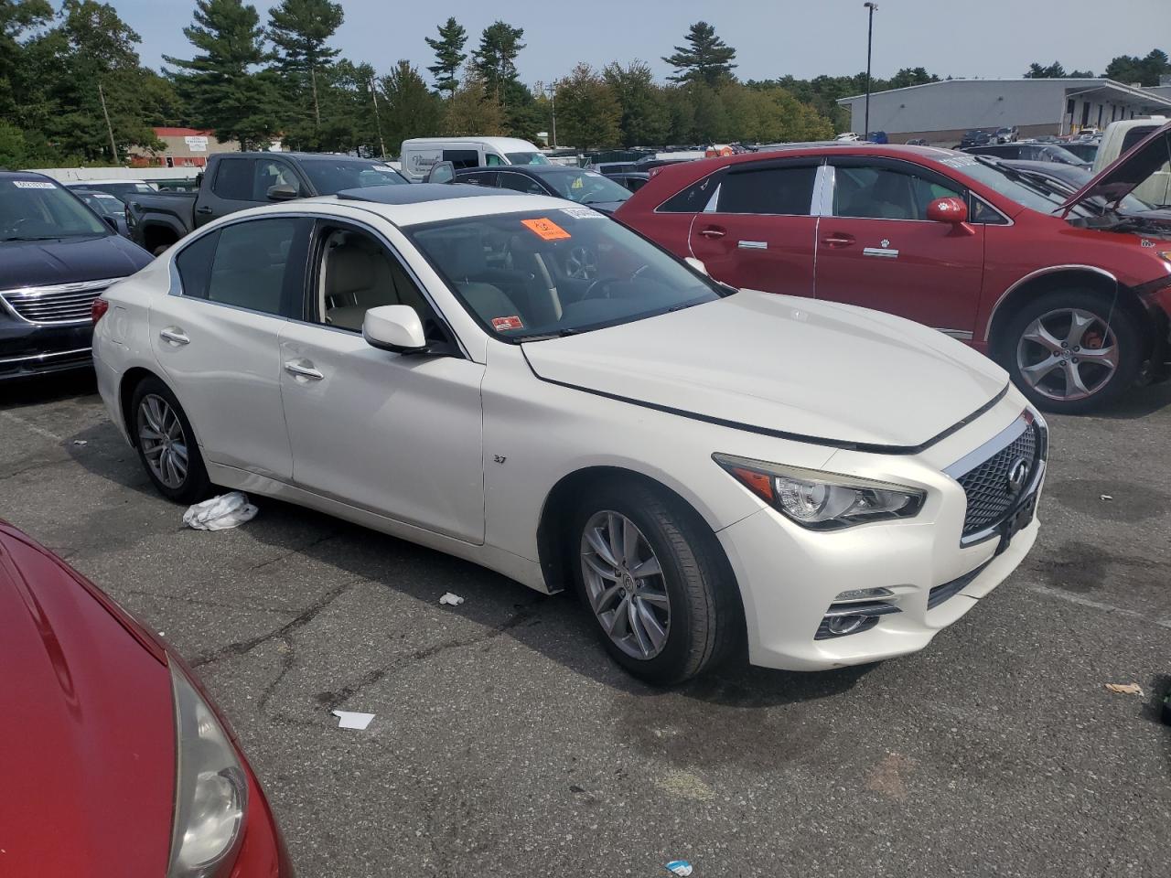 2014 Infiniti Q50 Base VIN: JN1BV7AR1EM703299 Lot: 84544035