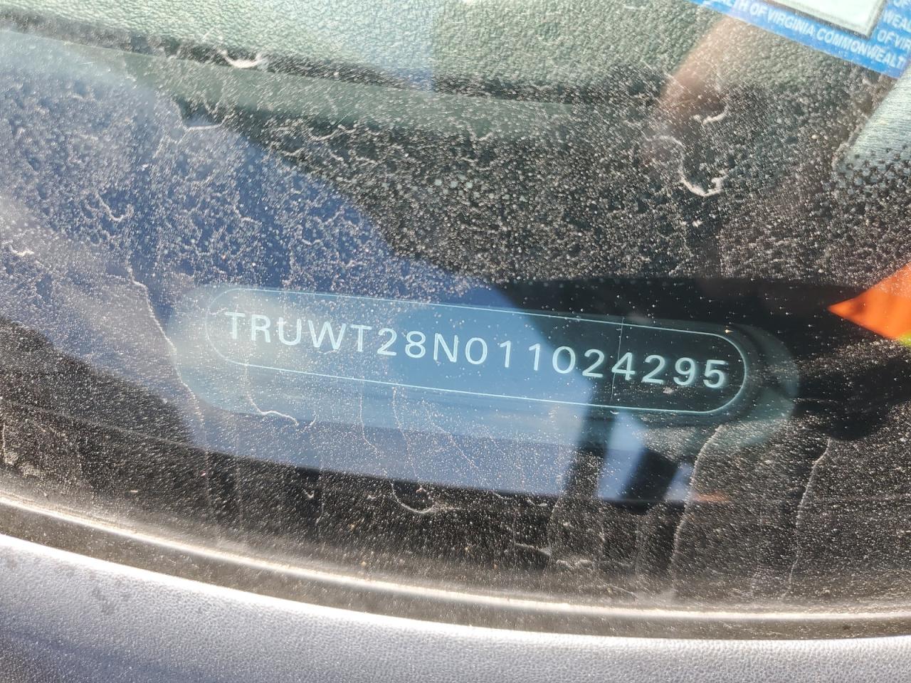 2001 Audi Tt Quattro VIN: TRUWT28N011024295 Lot: 82020265