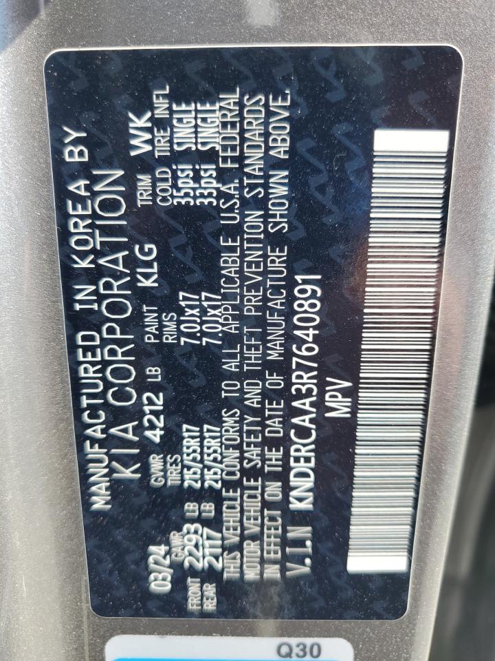 2024 Kia Seltos Ex VIN: KNDERCAA3R7640891 Lot: 68445255