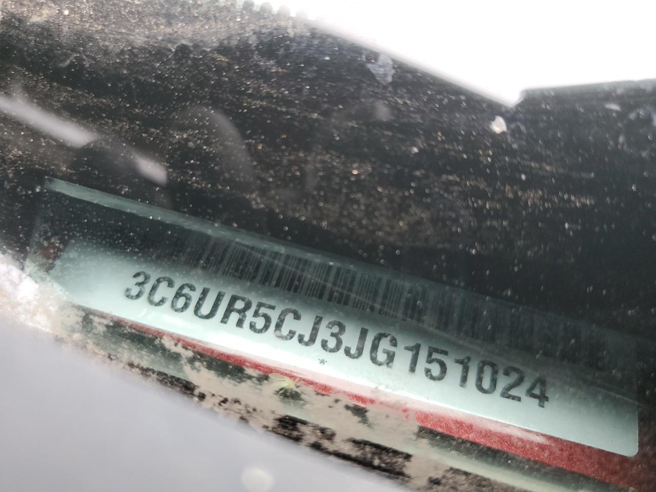 2018 Ram 2500 St VIN: 3C6UR5CJ3JG151024 Lot: 80219685