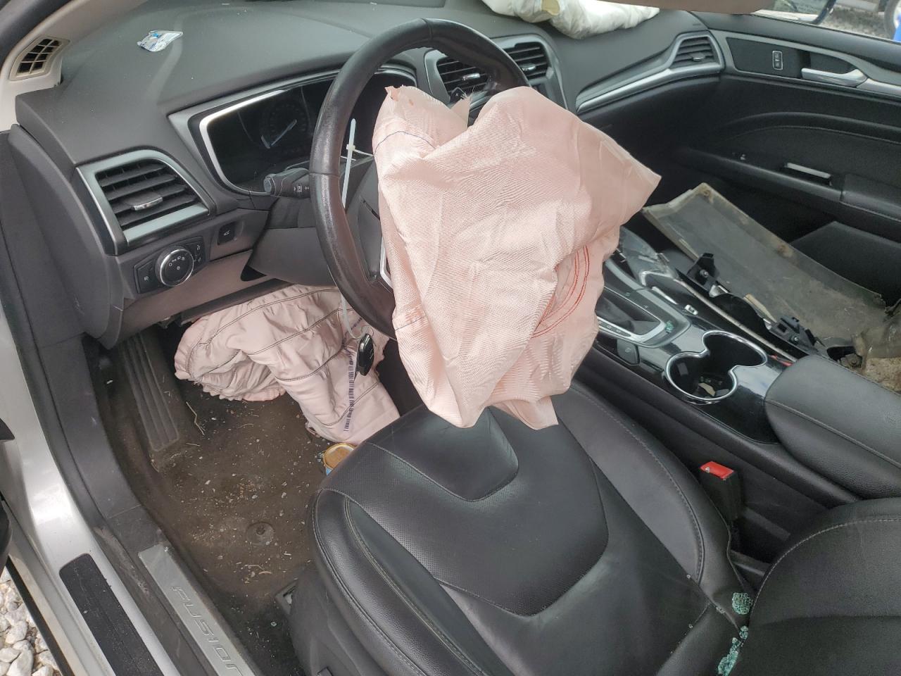 2014 Ford Fusion Titanium VIN: 3FA6P0D93ER295607 Lot: 71184645