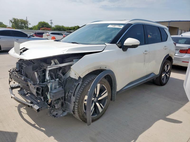  NISSAN ROGUE 2021 Белы