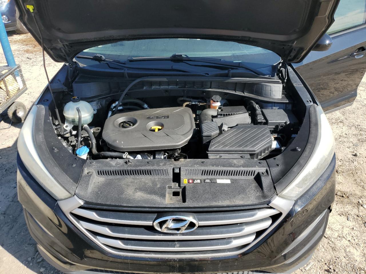 2018 Hyundai Tucson Sel VIN: KM8J33A49JU656184 Lot: 72015605