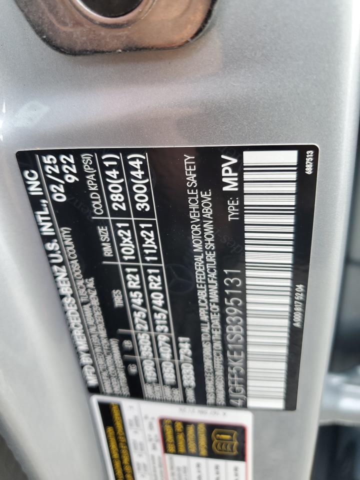 2025 Mercedes-Benz Gls 450 4Matic VIN: 4JGFF5KE1SB395131 Lot: 80552515