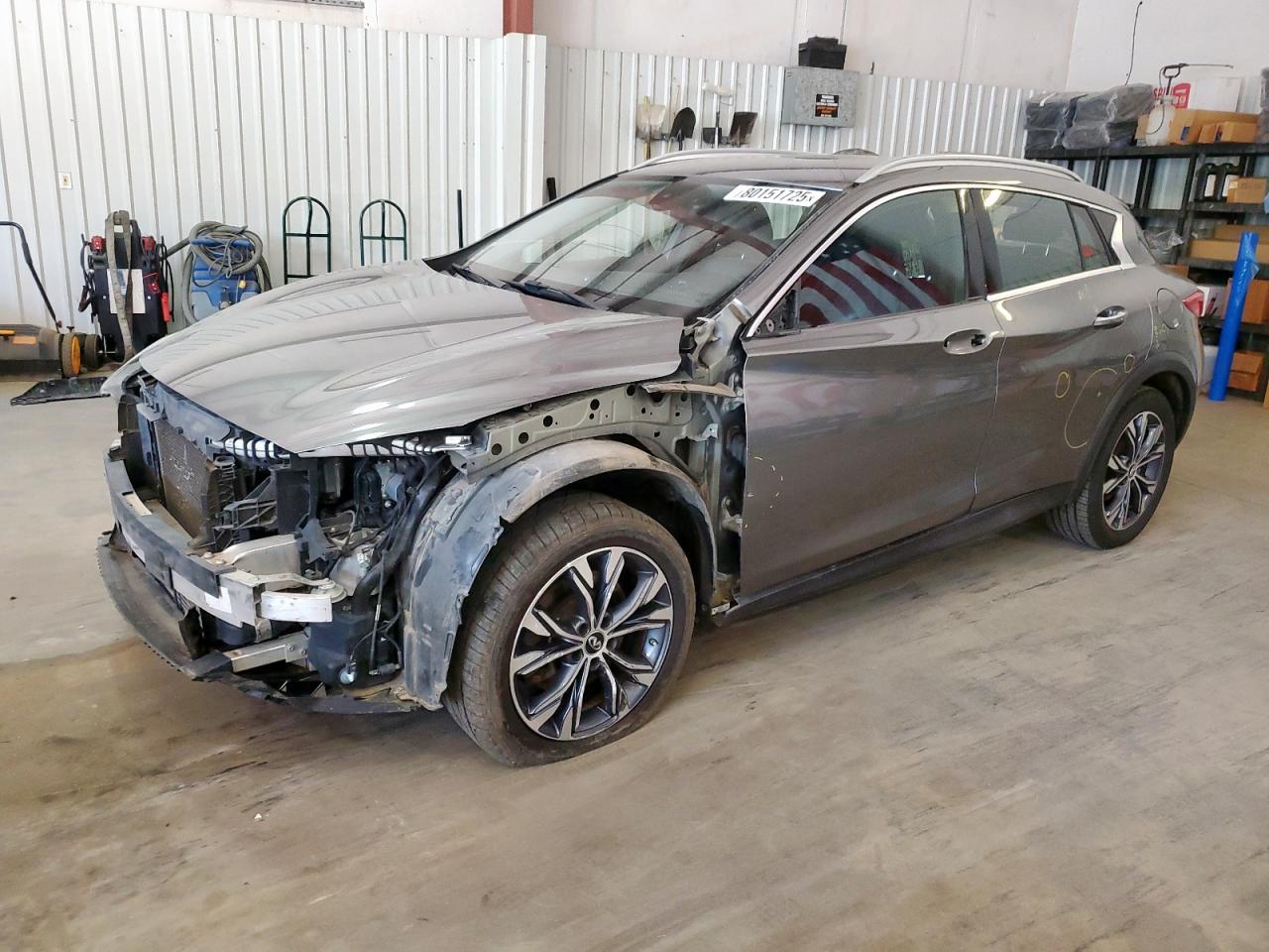 INFINITI QX30 2017. Lot# 80151725. VIN SJKCH5CR0HA035279. Photo 1