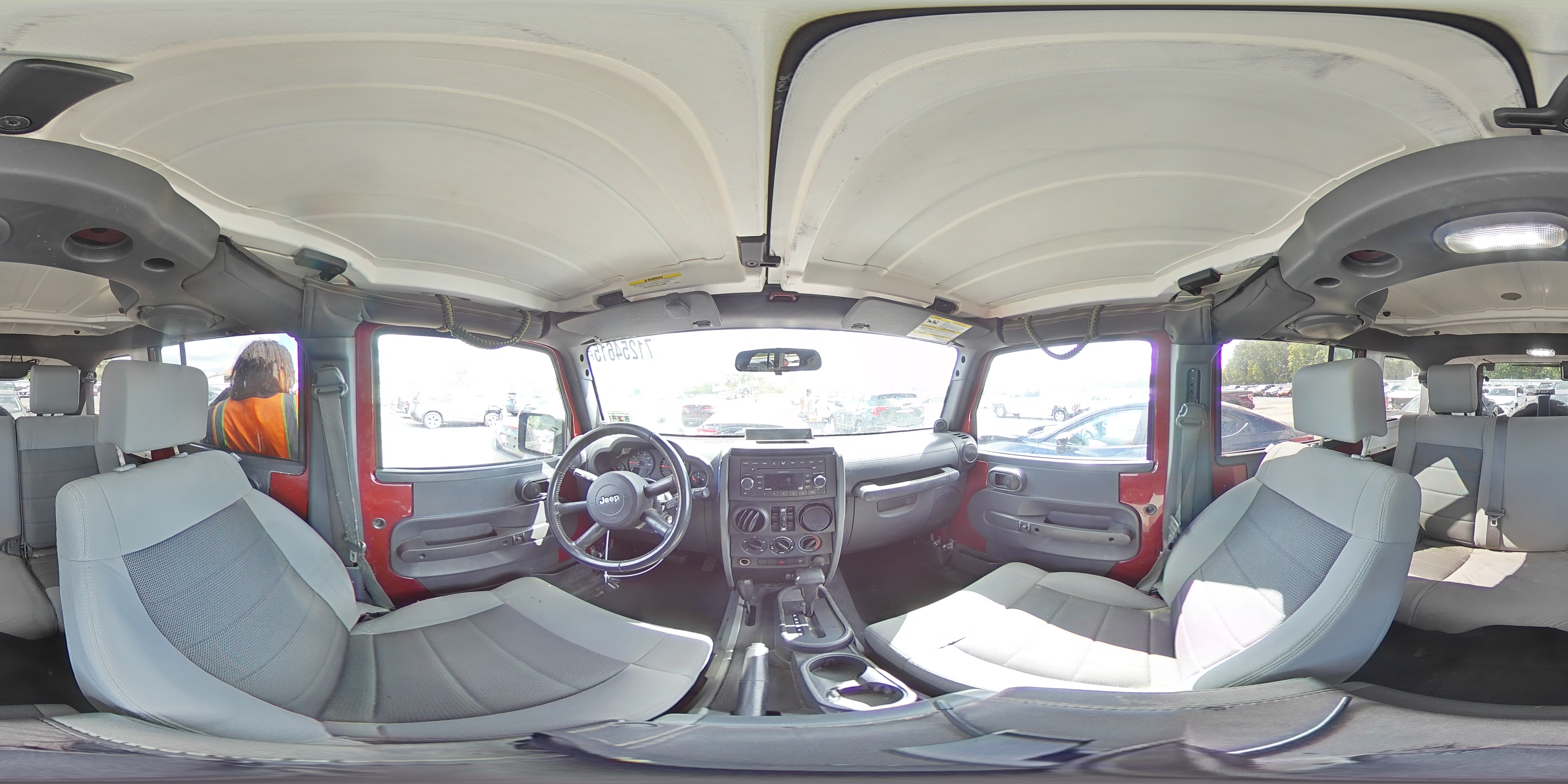 2008 Jeep Wrangler Unlimited X VIN: 1J8GA39108L594553 Lot: 71254615