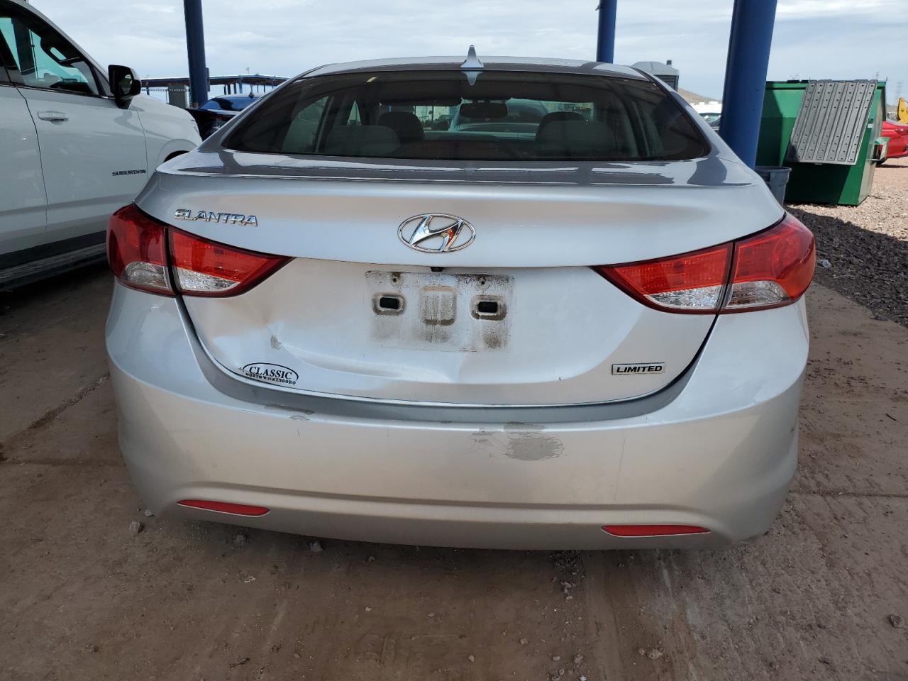 2013 Hyundai Elantra Gls VIN: KMHDH4AEXDU686909 Lot: 80709875