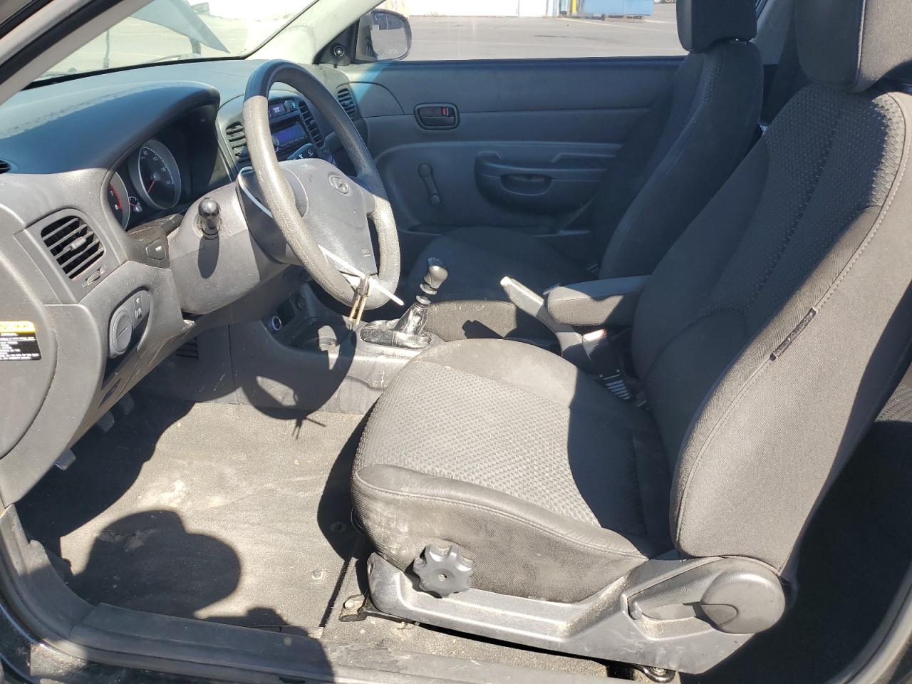 2010 Hyundai Accent Blue VIN: KMHCM3AC3AU176252 Lot: 81770945