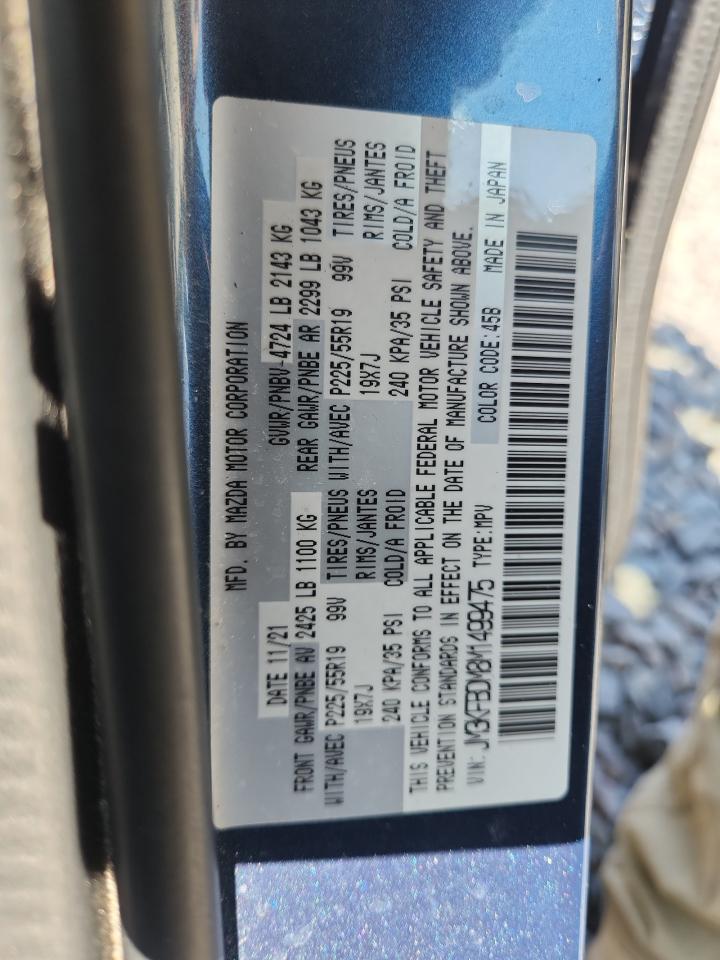 2021 Mazda Cx-5 Grand Touring VIN: JM3KFBDM8M1499475 Lot: 80476605