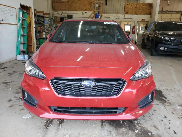 SUBARU IMPREZA 2017 Red