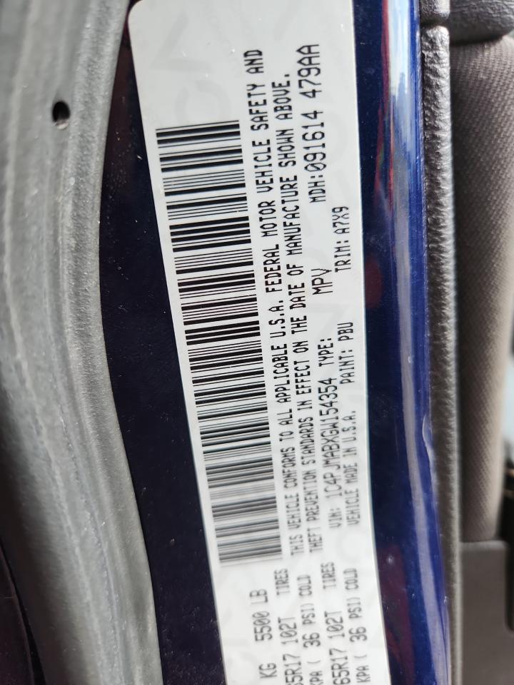 2016 Jeep Cherokee Sport VIN: 1C4PJMABXGW154354 Lot: 80612905