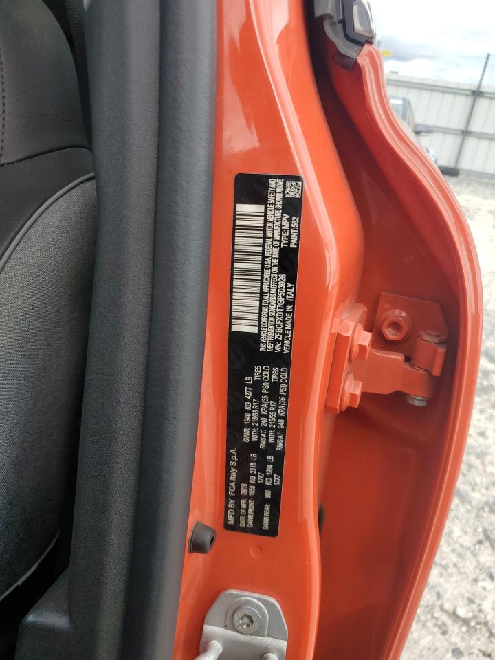 2016 Fiat 500X Lounge VIN: ZFBCFXDT7GP503926 Lot: 81212215