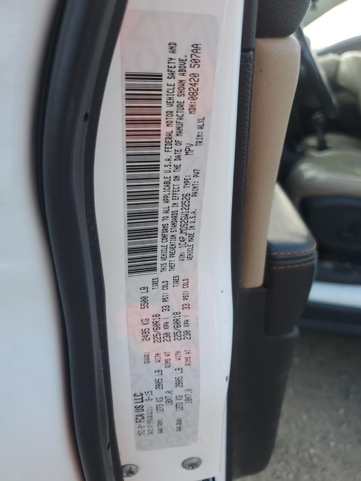 2016 Jeep Cherokee Limited VIN: 1C4PJMDS2GW122526 Lot: 80631795