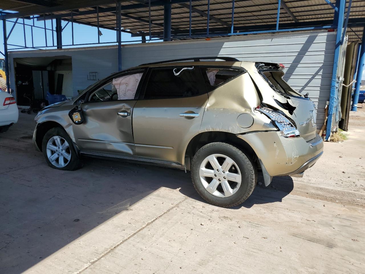 2006 Nissan Murano Sl gold null gas JN8AZ08T06W422112 photo #3