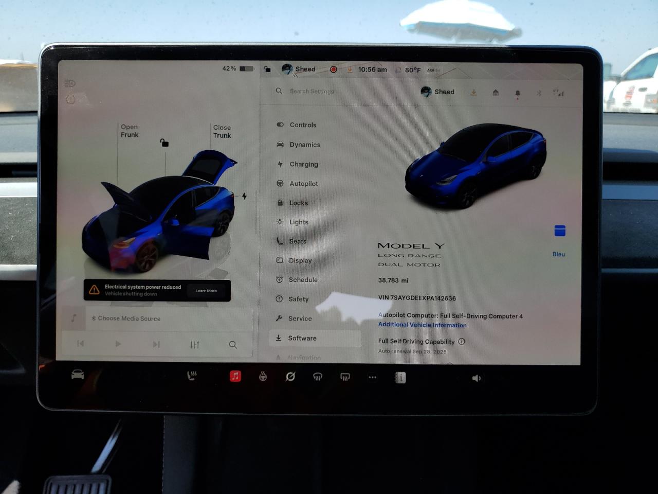 2023 Tesla Model Y VIN: 7SAYGDEEXPA142636 Lot: 71203515