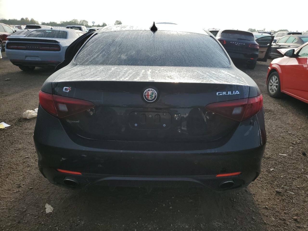 2019 Alfa Romeo Giulia Ti VIN: ZARFANBN8K7608328 Lot: 80757445