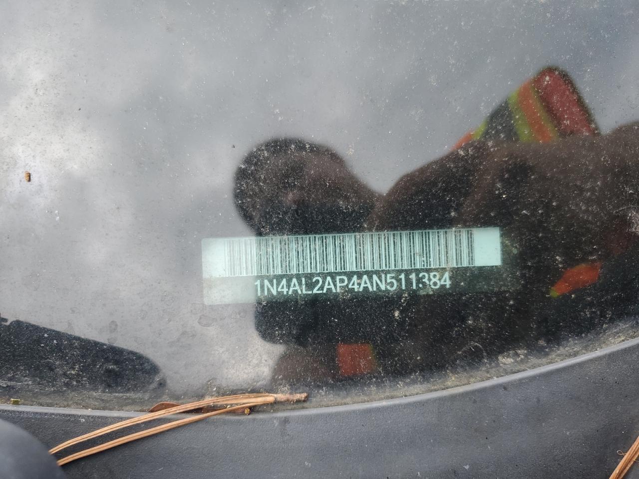 2010 Nissan Altima Base VIN: 1N4AL2AP4AN511384 Lot: 83878475