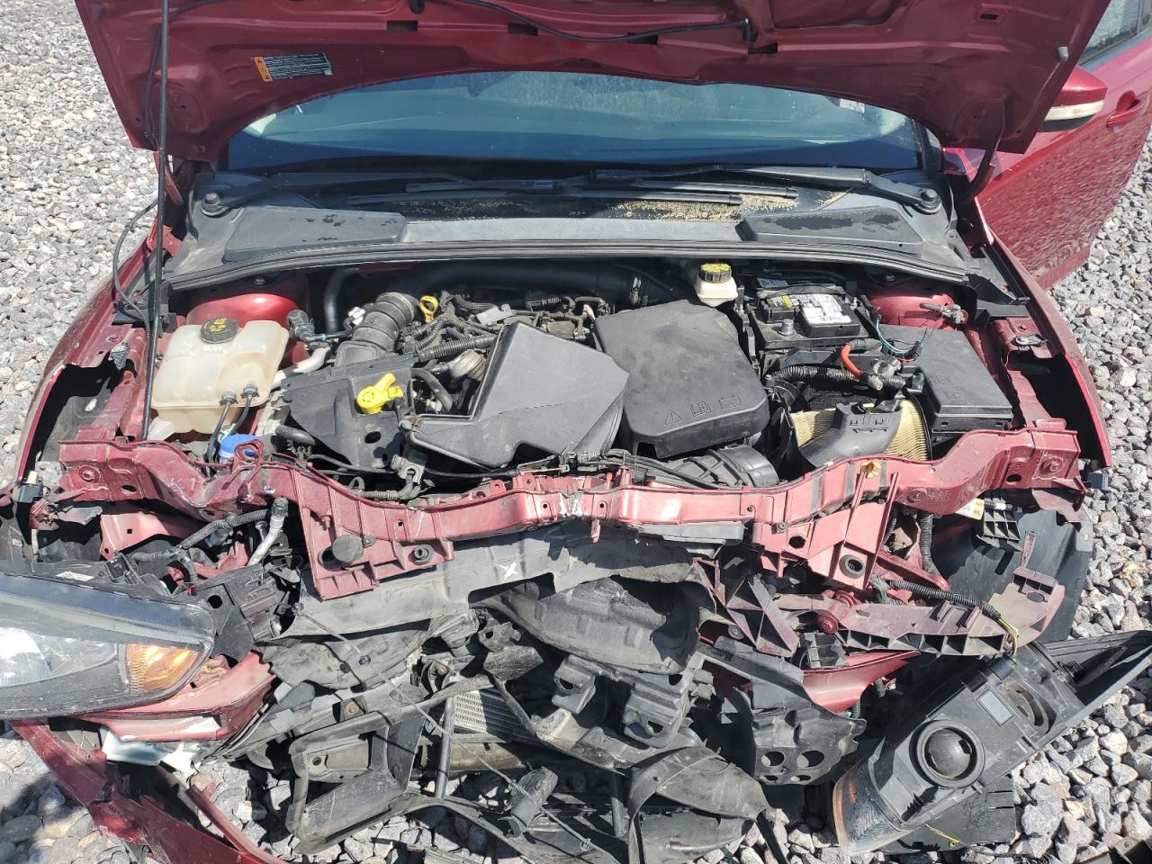 2017 Ford Focus Se VIN: 1FADP3FE3HL316994 Lot: 71198795