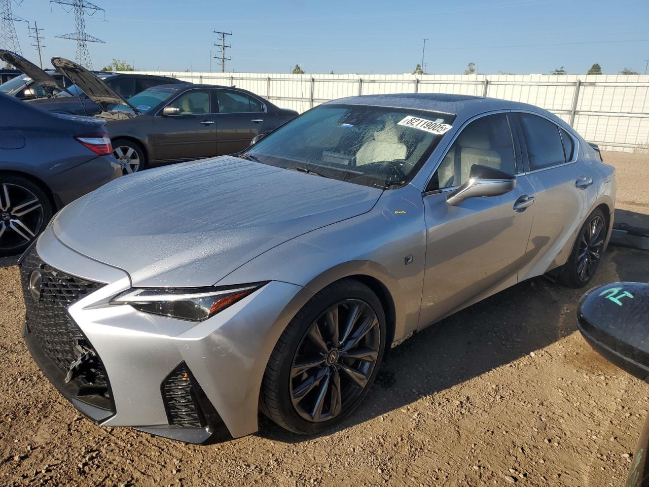 2022 Lexus Is 350 F Sport silver null gas JTHGZ1B26N5050824 photo #1