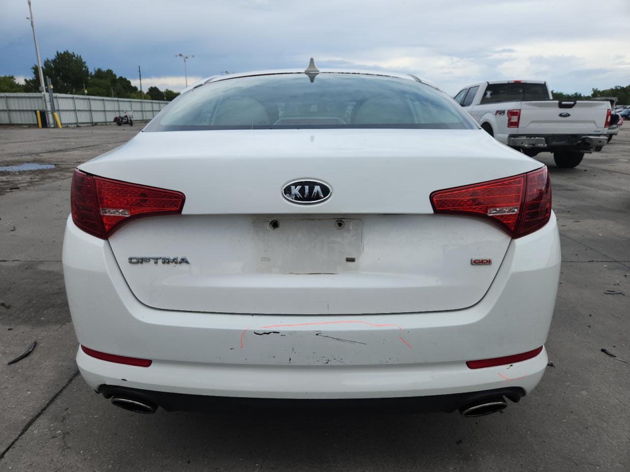 2012 Kia Optima Lx VIN: 5XXGM4A76CG025445 Lot: 80246615