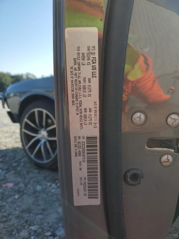 2019 Dodge Challenger Sxt VIN: 2C3CDZAG2KH674154 Lot: 71000605