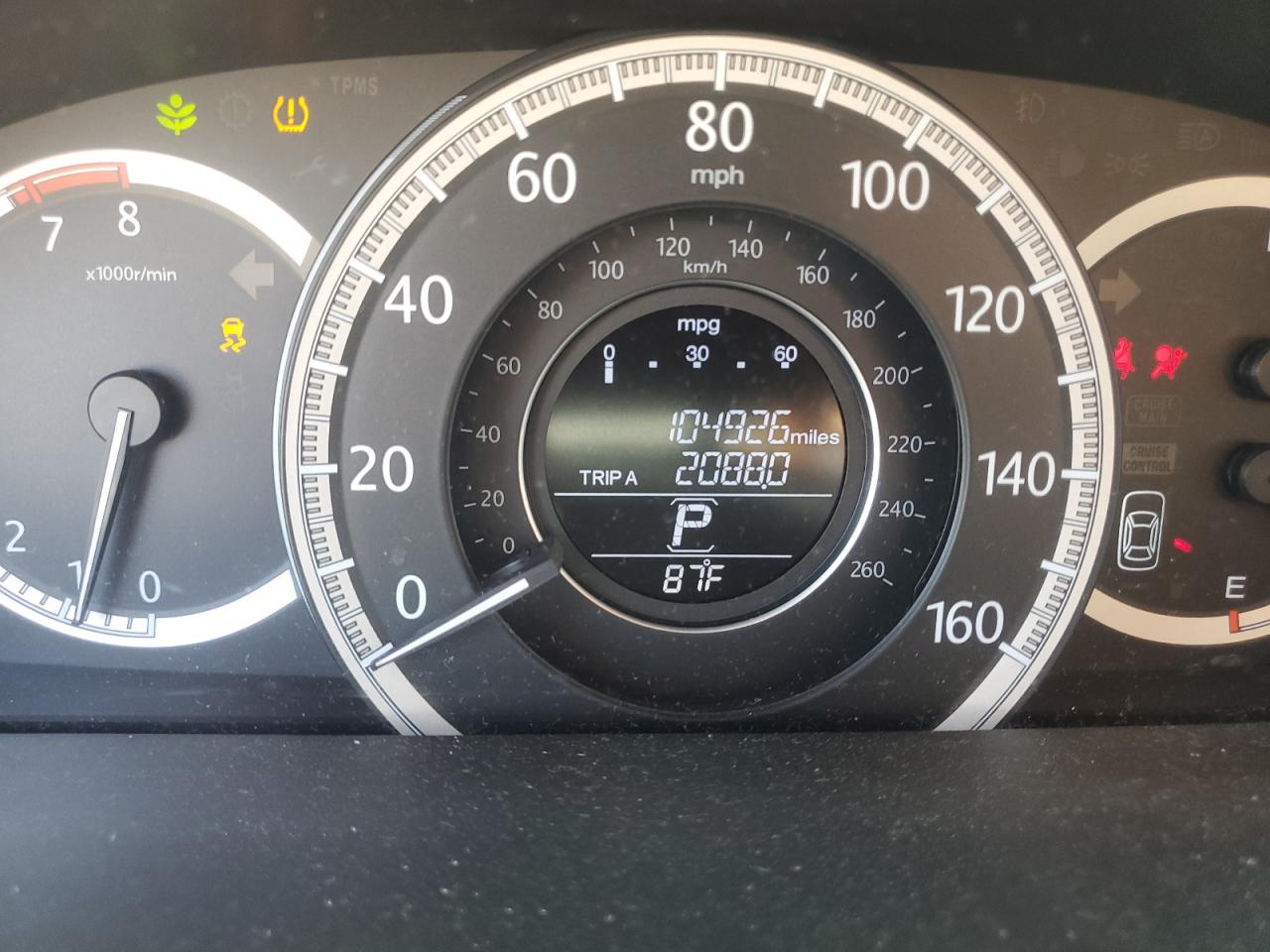 2013 Honda Accord Exl VIN: 1HGCR2F85DA271763 Lot: 84733995