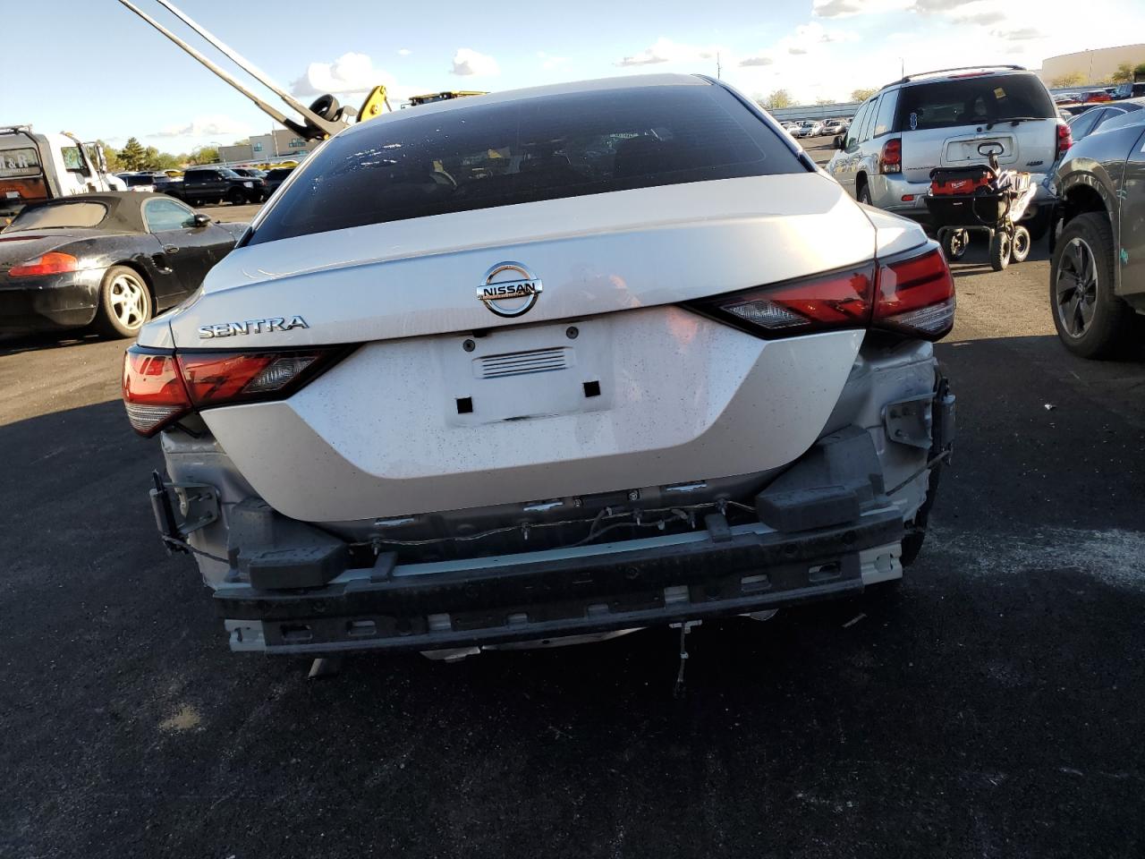 2022 Nissan Sentra S VIN: 3N1AB8BV4NY282066 Lot: 81930955