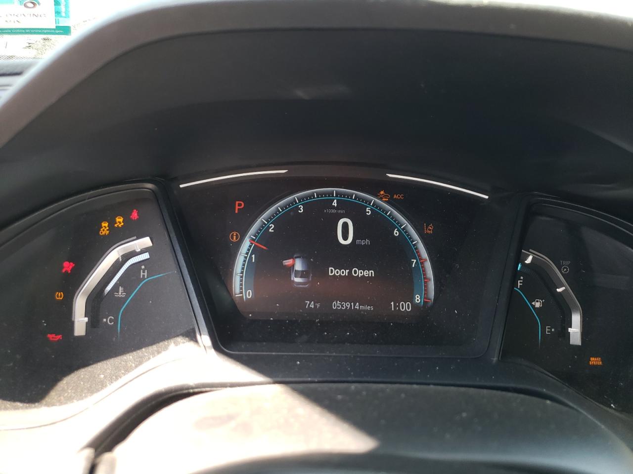 2019 Honda Civic Lx VIN: 2HGFC2F67KH576080 Lot: 80074075