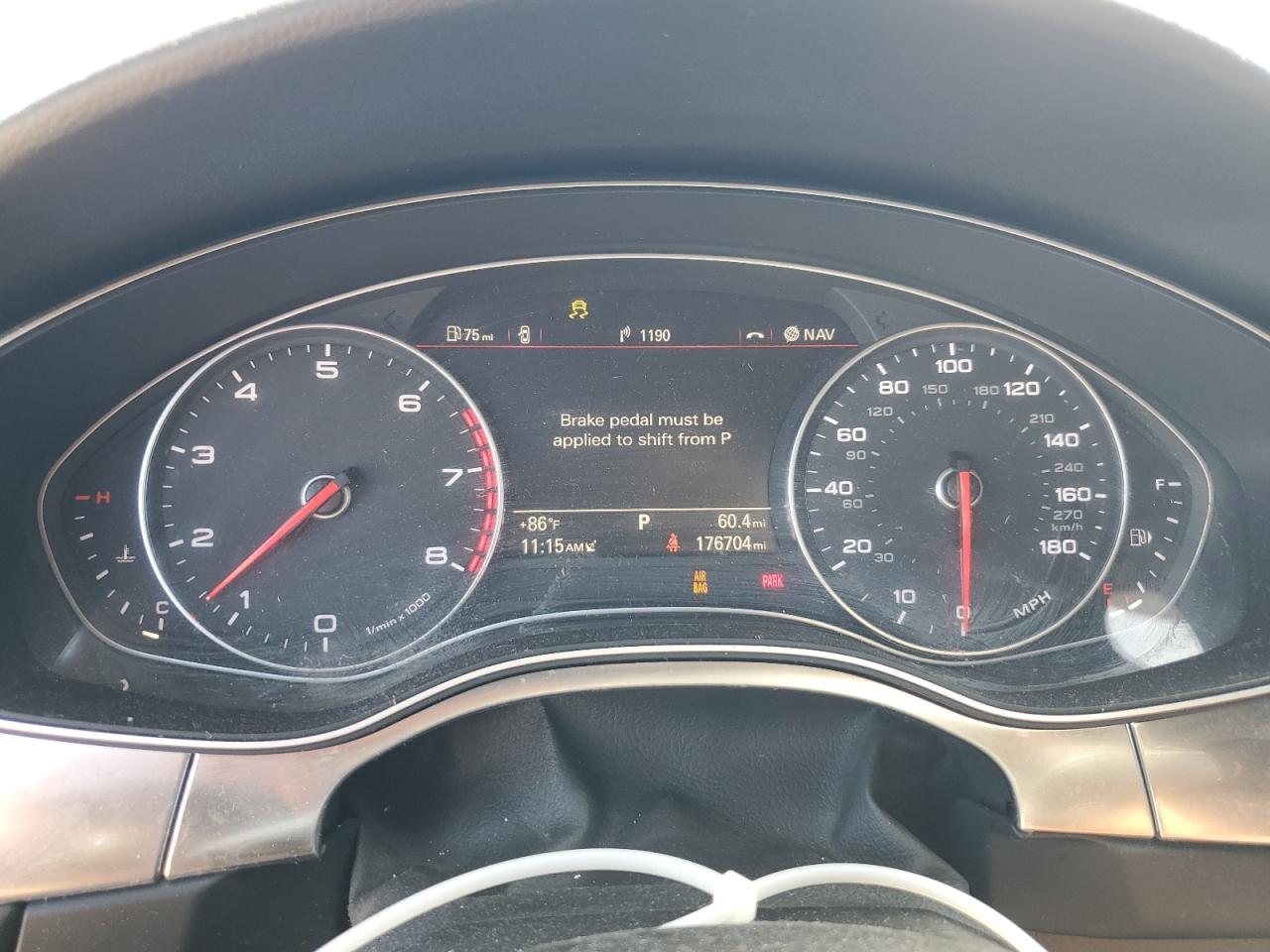 2013 Audi A7 Prestige VIN: WAU2GAFC6DN077084 Lot: 80073905