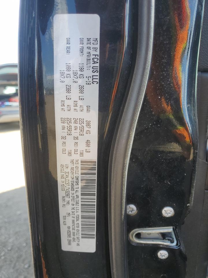 2018 Jeep Compass Limited VIN: 3C4NJDCB7JT432967 Lot: 81747385