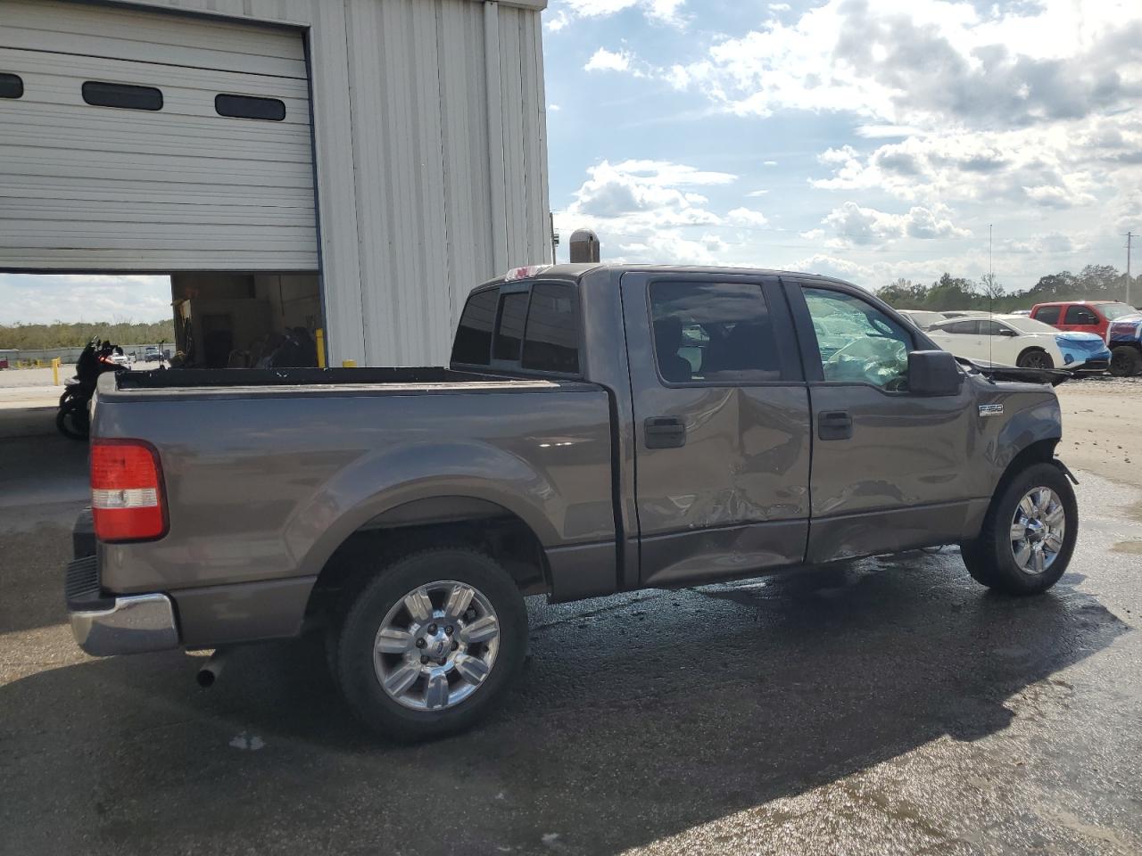 2006 Ford F150 Supercrew grey null gasoline 1FTPW12516KC20109 photo #4