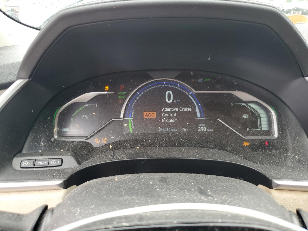 2019 Honda Clarity Touring VIN: JHMZC5F35KC004574 Lot: 81830725