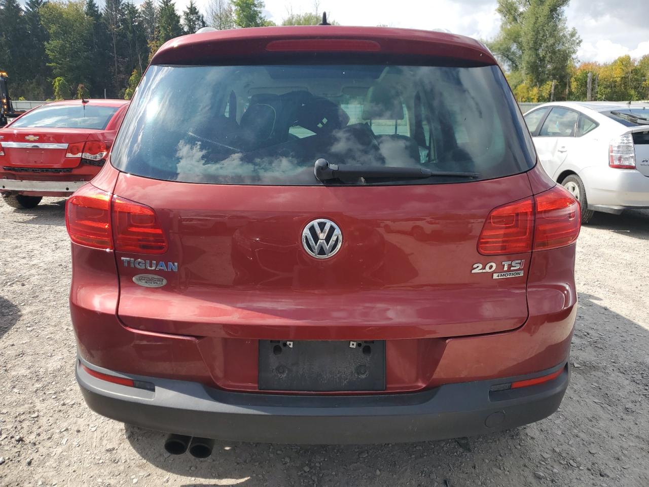 2015 Volkswagen Tiguan S VIN: WVGBV7AX8FW062164 Lot: 80910535