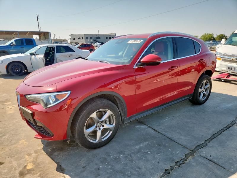  ALFA ROMEO STELVIO 2021 Красный
