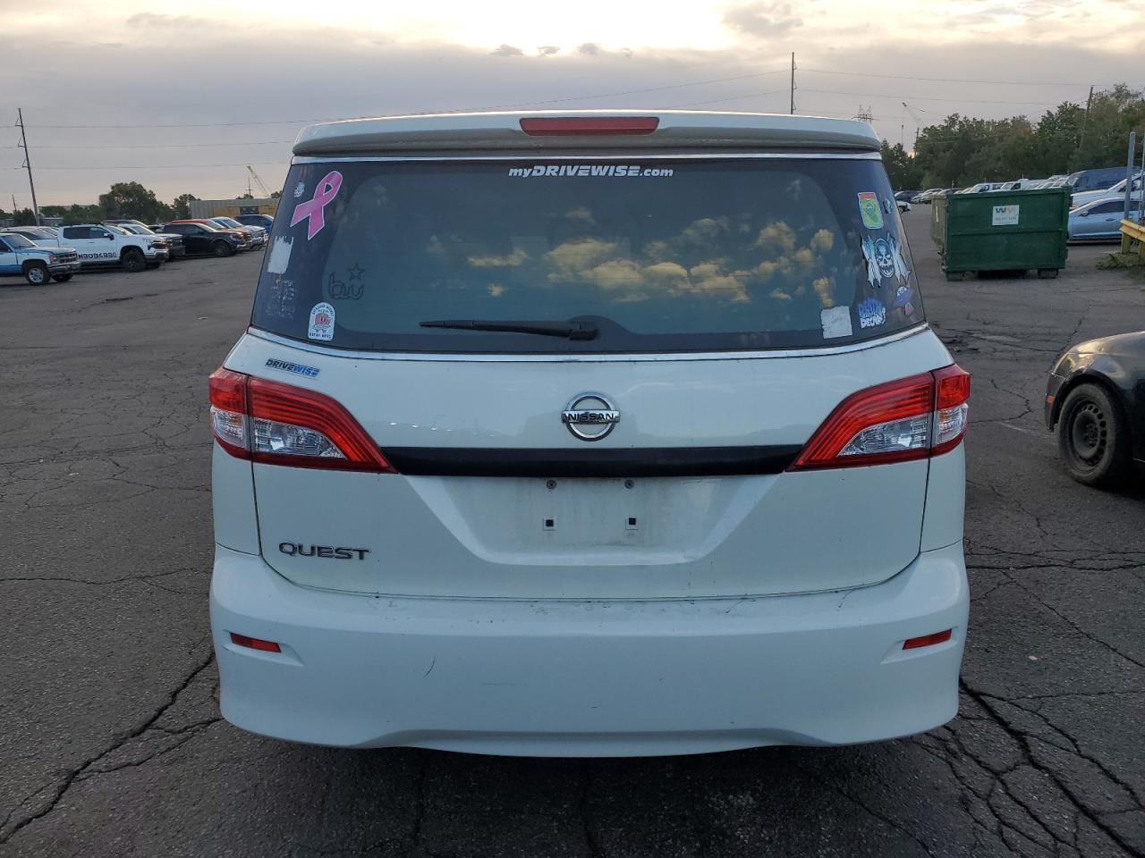 2013 Nissan Quest S VIN: JN8AE2KP2D9071444 Lot: 80384755