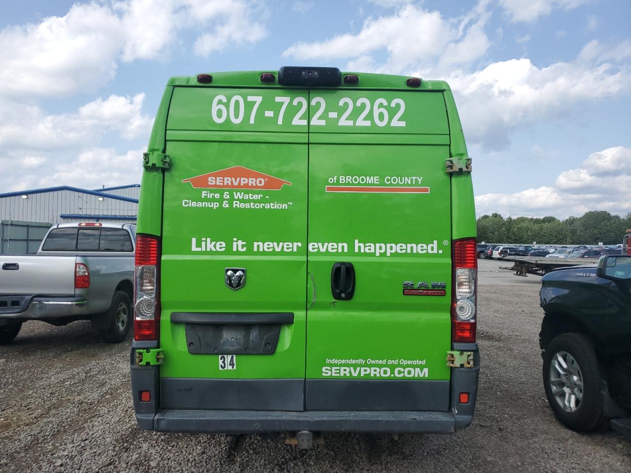 2015 Ram Promaster 3500 3500 High VIN: 3C6URVJGXFE508242 Lot: 84414255