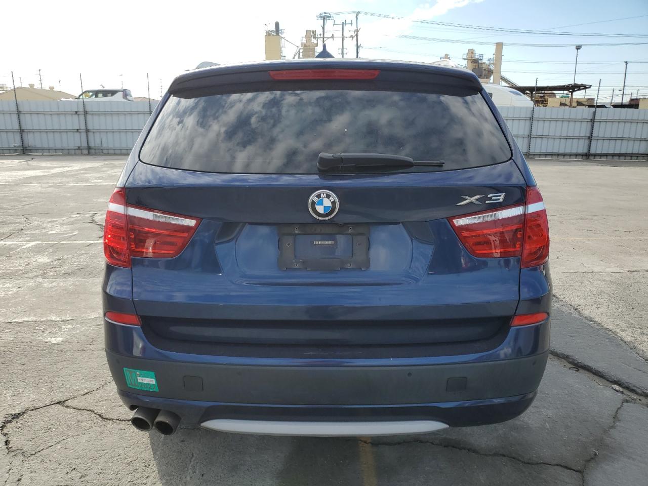 2014 BMW X3 xDrive28I VIN: 5UXWX9C58E0D40555 Lot: 81740595
