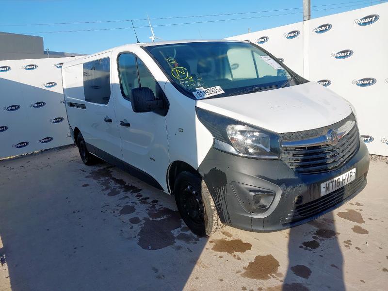 2016 VAUXHALL VIVARO 2900 BT CDTI ECOFL 2900 1.6CDTI BITURBO 120PS ECOFLE